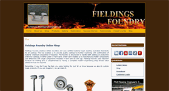 Desktop Screenshot of fieldingsfoundry.com.au